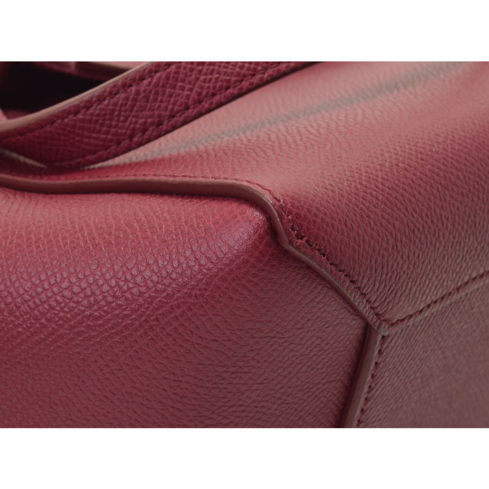 Celine Belt Bag Bordeaux Leather Strap - Picture 5 of 9